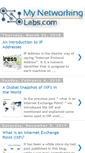 Mobile Screenshot of mynetworkinglabs.com